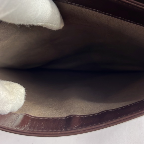 Vintage Gucci Turn-lock Brown Leather Shoulder bag - Picture 9 of 15